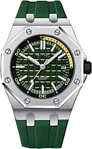 Luxury Elegant Watches Men, Watch for Men Steel Strap niche handmade Analog Wrist Watches for Men Mechanical Automatic 