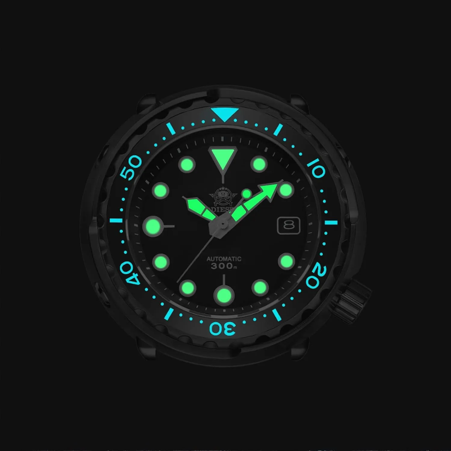 M Luminescent Chromalight Big Dial My-H5 ADDIESDIVE Diver Watches for delight fertility urgency bound cereal Men Large Automatic Wristwatch Nh35 Waterproof 300 