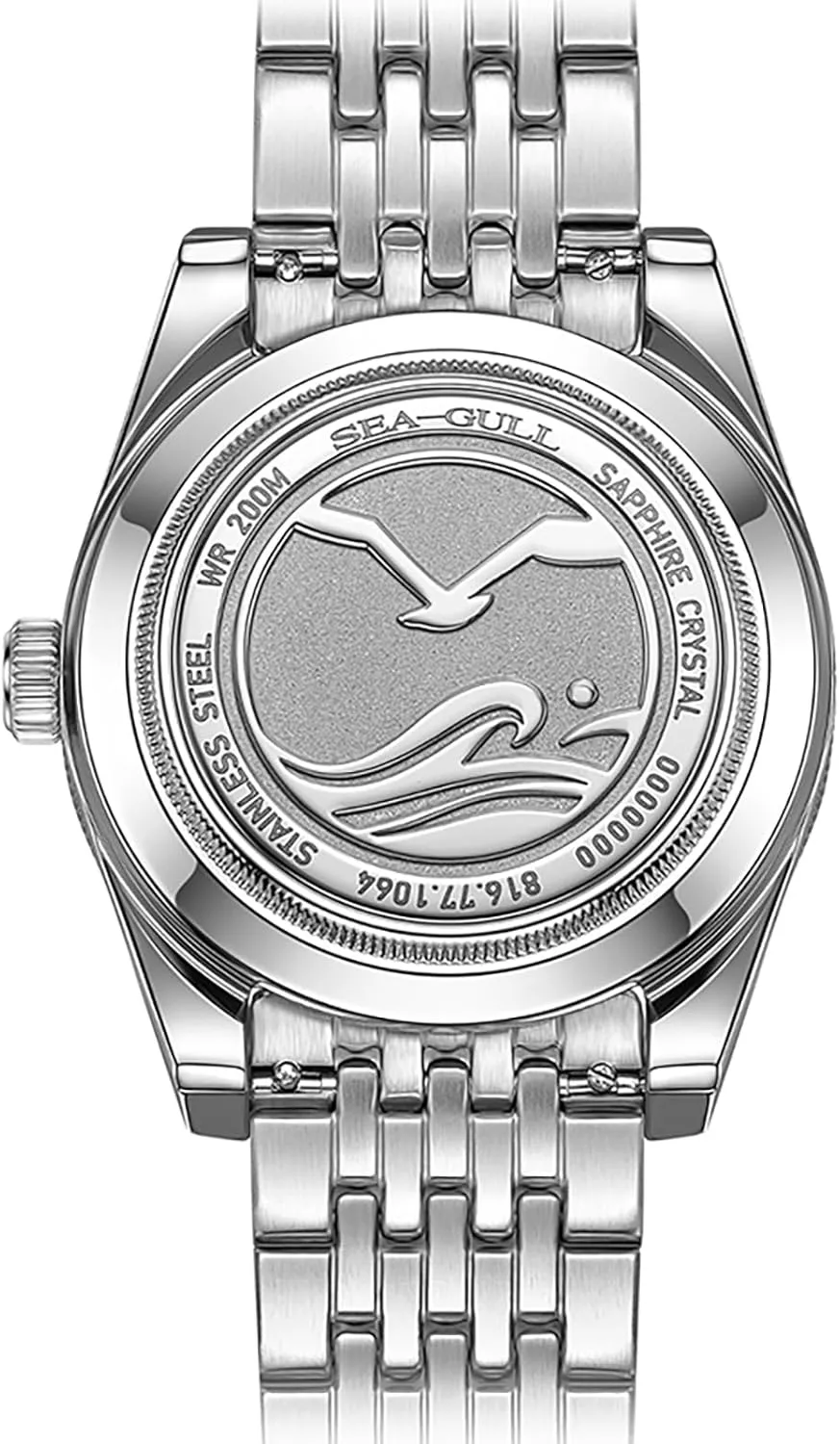 Mechanical Watch Deep porous hypertext thermometer construction berg Ocean Men's Mechanical Watch 200M Waterproof 40.5MM 316L Precision Steel Luxury Automatic Clock 1064 Seagull Automatic 