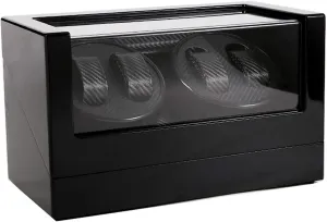 Mechanical Watches Shaker Automatic Watch Winder Box Watch Winder High End Wooden Automatic Rotating Watch Winder Double-Head Four Watches Storage Box distinguish Display er Ultra Quiet 