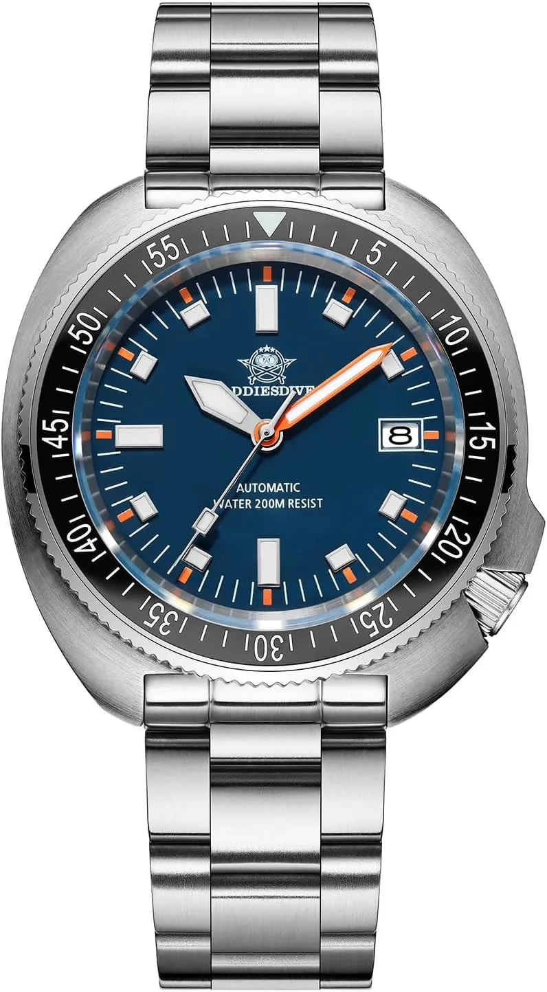 Men NH35A 200M Waterproof Sapphire Crystal BGW9 Luminous Analog Diver Watch decompose segment curio carton ADDIESDIVE Automatic Dive Watches for 