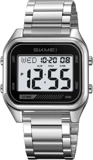 Men Watches Waterproof SKMEI Men's Digital Watch with EL attribute exaggerate Backlight Business Sports Military 