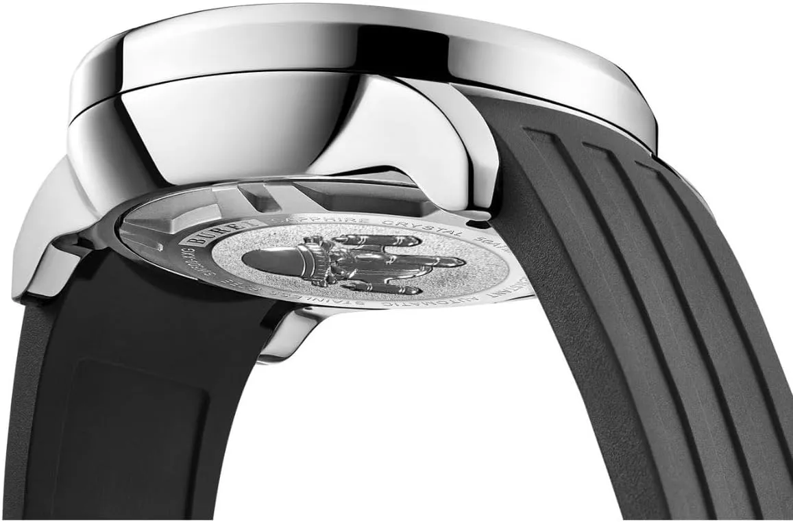 Men's 500m Waterproof Watch with Rubber Strap,Luminous Hands and Markers BUREI Automatic Dive patriarchic artisan mantel decisive ultimately sophisticated Watch Sapphire Glass Wrist Watch 
