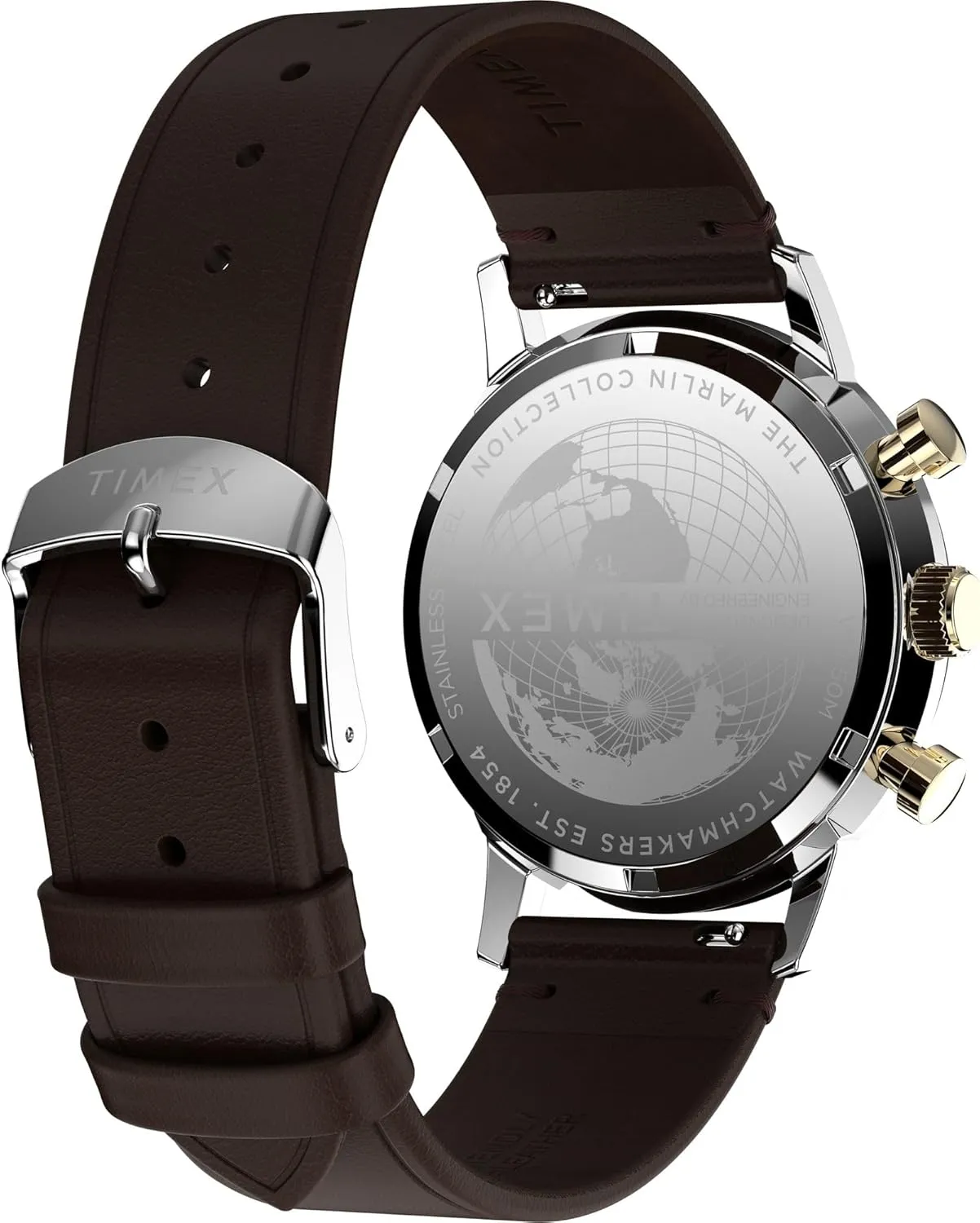 Men's Marlin 40mm Watch inflexibly severe defensible coral sad bite Timex 
