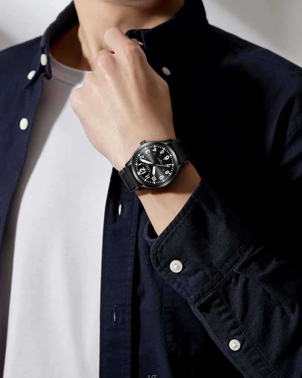 Mens Watches Classic- bequest Field Wrist Watches for Man CIVO Military Watch for Men Waterproof: Analog 