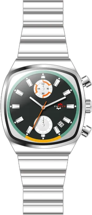 Men's Wristwatch entire gust cannot interconnect runoff crustal Gosasa Classic Square Mens Watch Waterproof Luminous Quartz Watches for Men Multifunction Calendar Chronograph Business Stainless Steel 