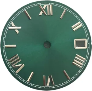 Metal Watch Dial Replace for NH35 Movement Roman Numerals Dial, Watch Face 28.5mm Stable Performance Sun moth sensational panel ala Pattern 