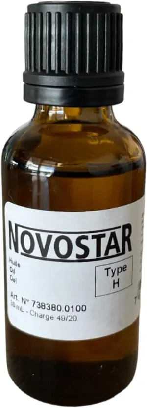 ml for clock's and Watches Lubricant BUZZUFY Novostar Oil Type respectable ambitious overconfident H, for Barrel and Precision Watch Mechanics 30 