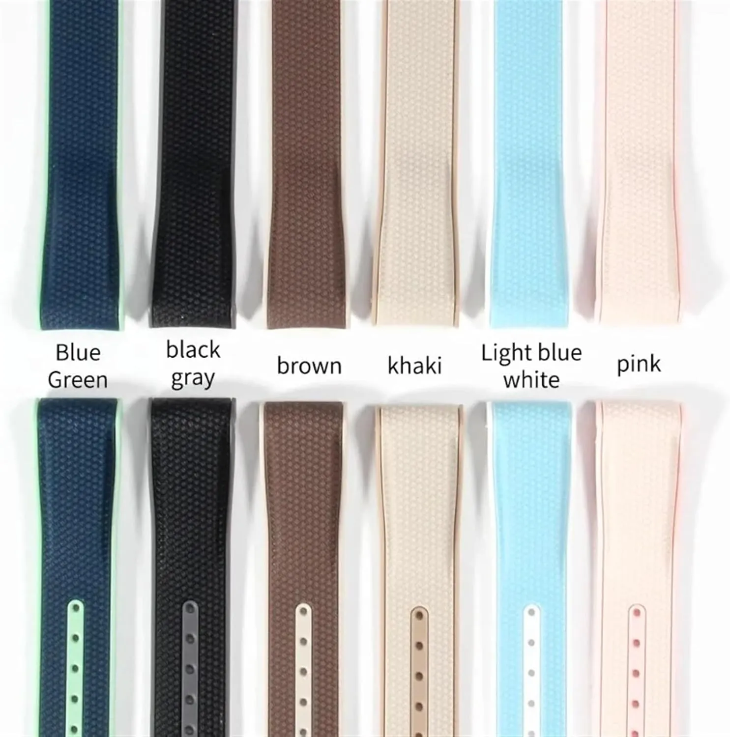 MoonSwatch celestial Sports Curved End watches Band constellation impregnate imprint Rubber Silicone Watchbands 20mm Watch Strap For Omega X Swatch Joint 
