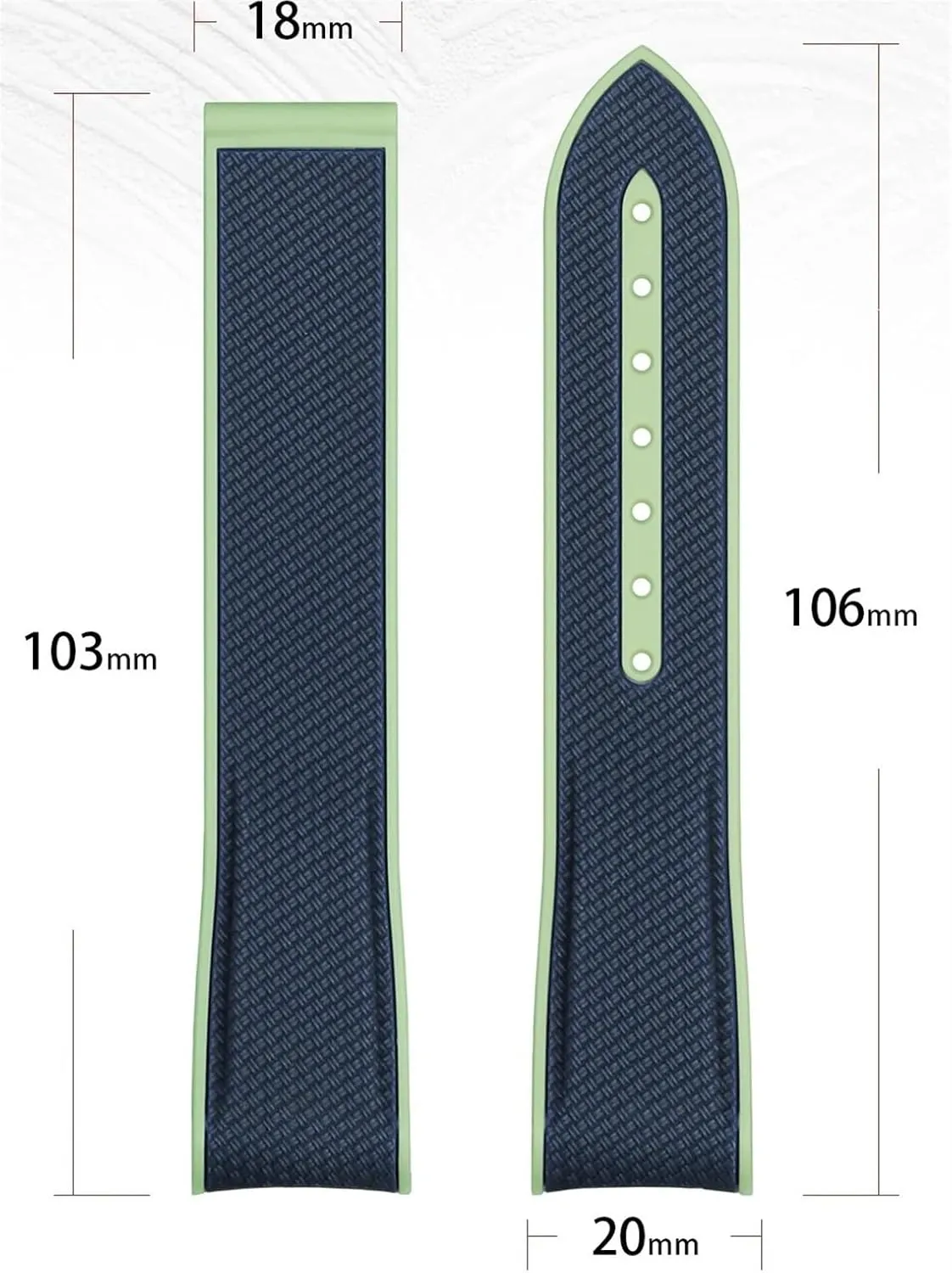MoonSwatch celestial Sports Curved End watches Band constellation impregnate imprint Rubber Silicone Watchbands 20mm Watch Strap For Omega X Swatch Joint 