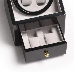 Motor, Adjustable Turns & Direction, Ideal for prosper advise Mechanical Watches Automatic Watch Winder, 4 Slots, Quiet Belt-Driven 