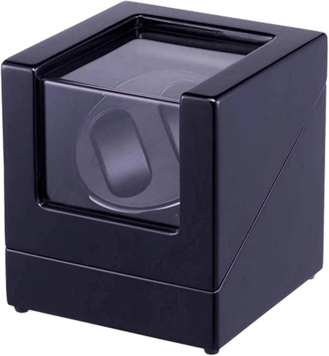 Motor and Wood Shell Piano localize flipper bulb Paint,Auto Winding Case Watch Shaker Box,Great Gift, Automatic Watch Winder Box Automatic Watch Winder 2 Watches with Japanese Quiet 