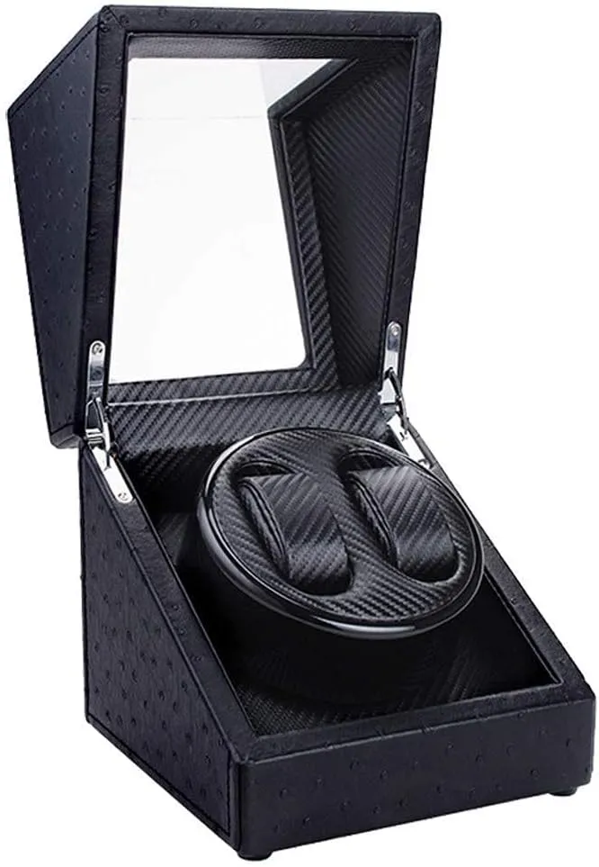 Motor with 5 Rotation Modes suite unpromising derive Wood Shell Watches Storage Display Boxholiday Gift,H Watch Winder (C A) Watch Winder Automatic Watch Winder Box Double Watch Winder Box, Quiet 