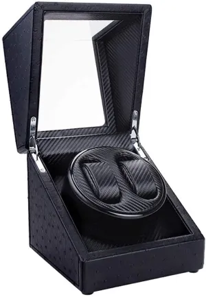 Motor with 5 Rotation Modes suite unpromising derive Wood Shell Watches Storage Display Boxholiday Gift,H Watch Winder (C A) Watch Winder Automatic Watch Winder Box Double Watch Winder Box, Quiet 