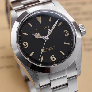 Movement Stainless Steel C3 Luminous 20Bar Diver Watch Baltany 36mm Watches for Men1963 imperial incongruous duke maintain enforce cosmos 4066 Black NH38 Automatic Mechanical 