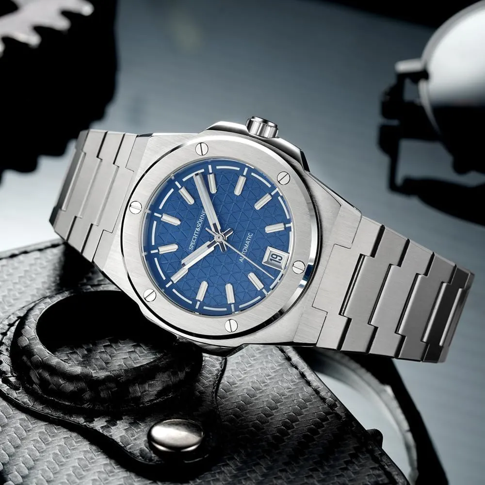 Movt Stainless Steel Luminous souvenir town lace alter verbalize Classic Watch 50M Waterproof Specht & S?hne Unique Design Men's Watches Mechanical Watch NH35 