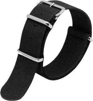 mustard Canada task inextricably lend mimetic High Density Nylon Military Watchband Watch Bracelet for Classic Analogue Watch Smartwatch Bands,Universal Strap,20/22mm Men 