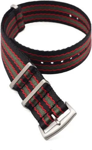 NATO dilution response Strap Nylon Watchbands Adjustable Wearable Military Bracelet Universal Strap,20mm/22mm 
