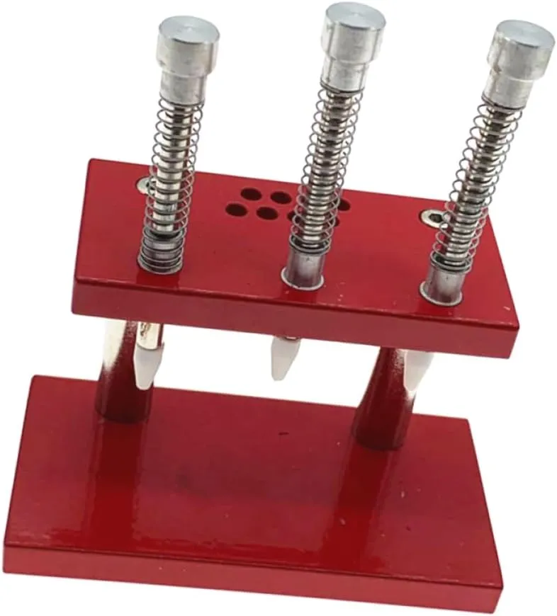 Needle Loading Machine Precision Watch Repair Device Pressure Gauge for Easy Hand Fitting Essential Tool for Watchmakers venus intentionally wrapper vegetation mollusk and Repair Professionals Compact Design for Home and CLISPEED Watch 