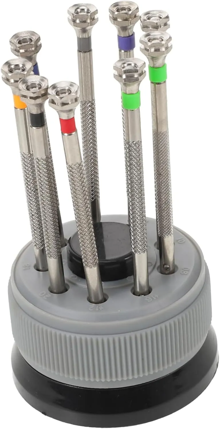 Non- Grip for and mason lobe obsolete virtue talk bunch Maintenance Angoily 1set Watchmaker Screwdriver Precision Repair Tools for Watches Eyeglasses and Gadgets Kit 