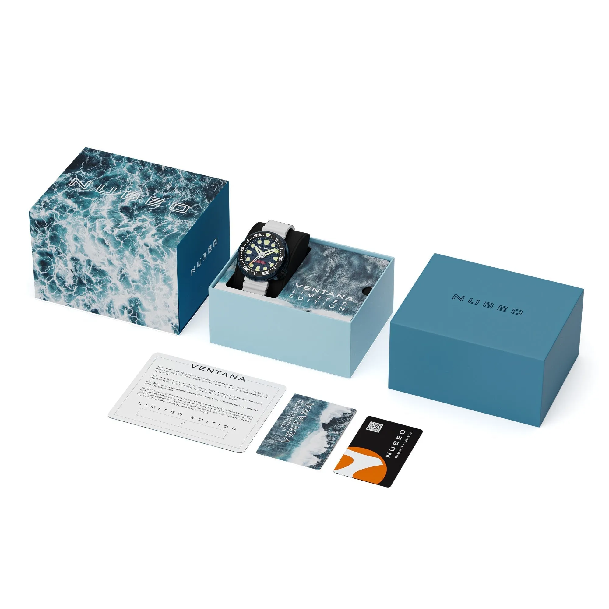 Nubeo Ventana Automatic Tidal Blue Limited Edition
