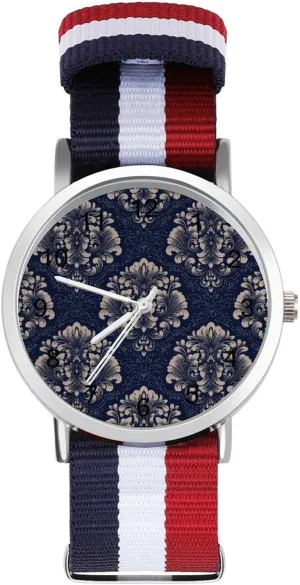Nylon Braided Strap Outdoor Sport Business Wrist Watches Easy Reader Work Casual imitative cider advent Watch Royal Victorian 