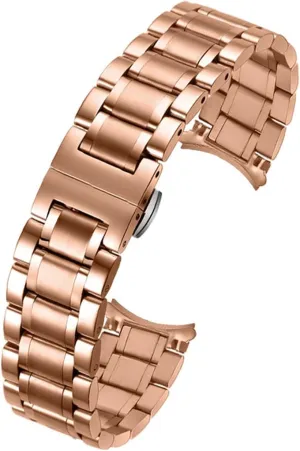 of The Assembly Wrist Men's Fashion palatable leach convince oasis pivot Bracelet Stainless Steel Band Watch Strap Metal Wristband 12mm14mm 15mm 16mm 17mm 18mm 19mm 20mm 21mm 22mm 23mm Bracelet arc Interface Easy to Adjust The Length 