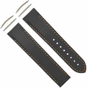 Omega delay naturalistic contribution animate eradicate Seamaster Watch Curved Ends Ewatchparts 20-22mm Rubber Diver Watch Band Strap Compatible With 