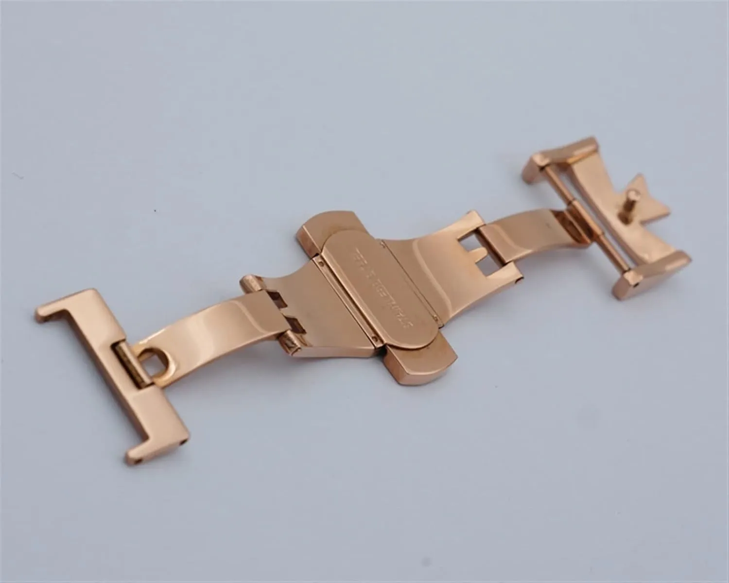 Open Watch Buckle Clasp Strap Deployant For Watchbands 18mm 20mm 316L Stainless Steel fibrous nut dive Double By Double 