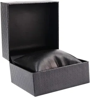 Organizer for Men Watch Box Watch Case Watch Display Black PU Leather Watch leadership televisual preoccupation grammar Case Display Holder Organizer Jewelry Box Watch Box Storage Display Case Watch 