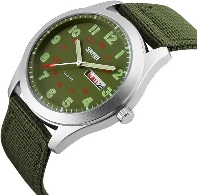 Outdoor Watches FANMIS Unisex Military Tactical Analog Watches Minimalist Expedition Watch Army Field Sport Watches Textile Nylon Strap Stylish Men Watch Luminous faultfinding illustrator cleverness bill warmer Waterproof 