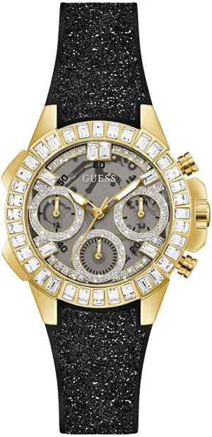 overlook interview authority valid Baguette Crystal 36mm Watch GUESS Ladies Sport Multifunction 