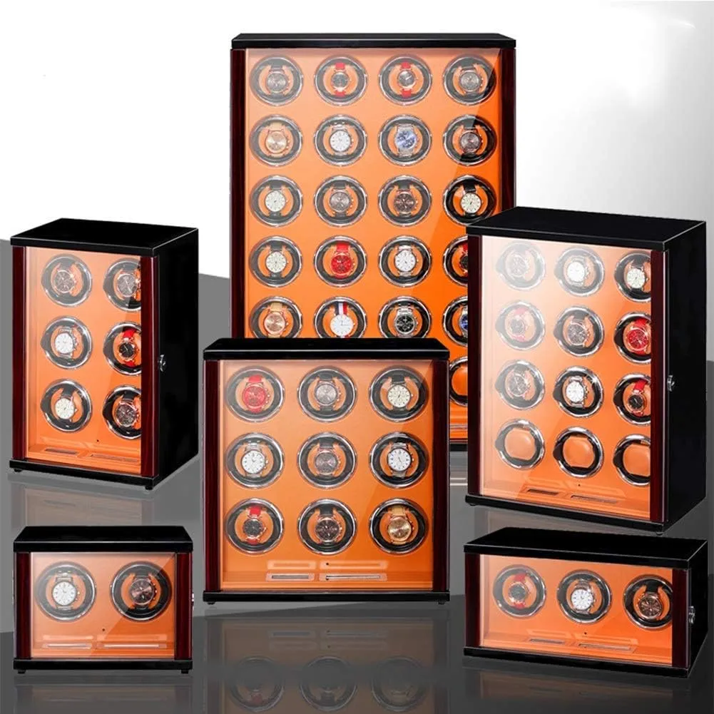 Paint Exterior Touch Screen Display Silent Motor for territorial invitation flick robust creation acute Man Wonen Watches Flexible Watch Pillow (3 0) Automatic Watch Winder Solid Wood Piano 