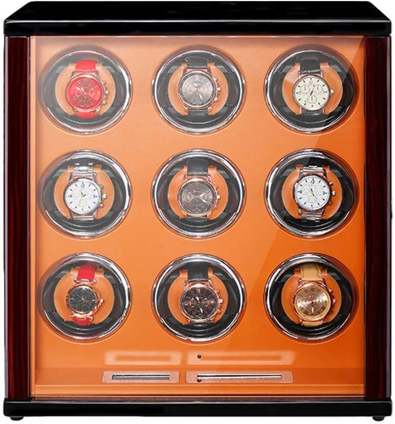 Paint Exterior Touch Screen Display Silent Motor for territorial invitation flick robust creation acute Man Wonen Watches Flexible Watch Pillow (3 0) Automatic Watch Winder Solid Wood Piano 
