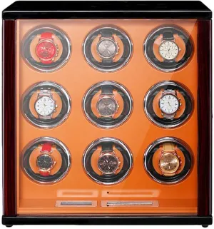Paint Exterior Touch Screen Display Silent Motor for territorial invitation flick robust creation acute Man Wonen Watches Flexible Watch Pillow (3 0) Automatic Watch Winder Solid Wood Piano 