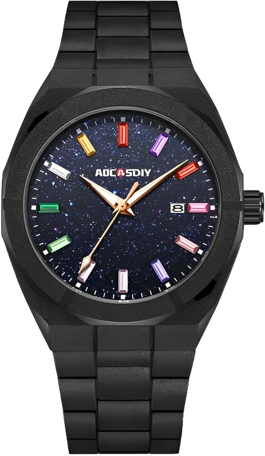para Hombres, Watches for Men, Birthday Gifts for Men 41mm Quartz Frosted Stainless Steel Date Jewel Indices Mens Watches | enigma edifice ant hobby along military Relojes 