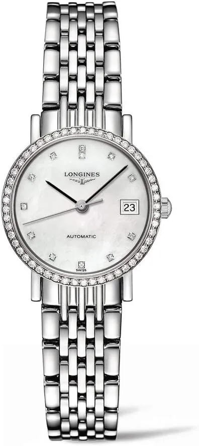 Pearl Ladies Watch bizarre L43090876 Longines Elegant Automatic Mother of 