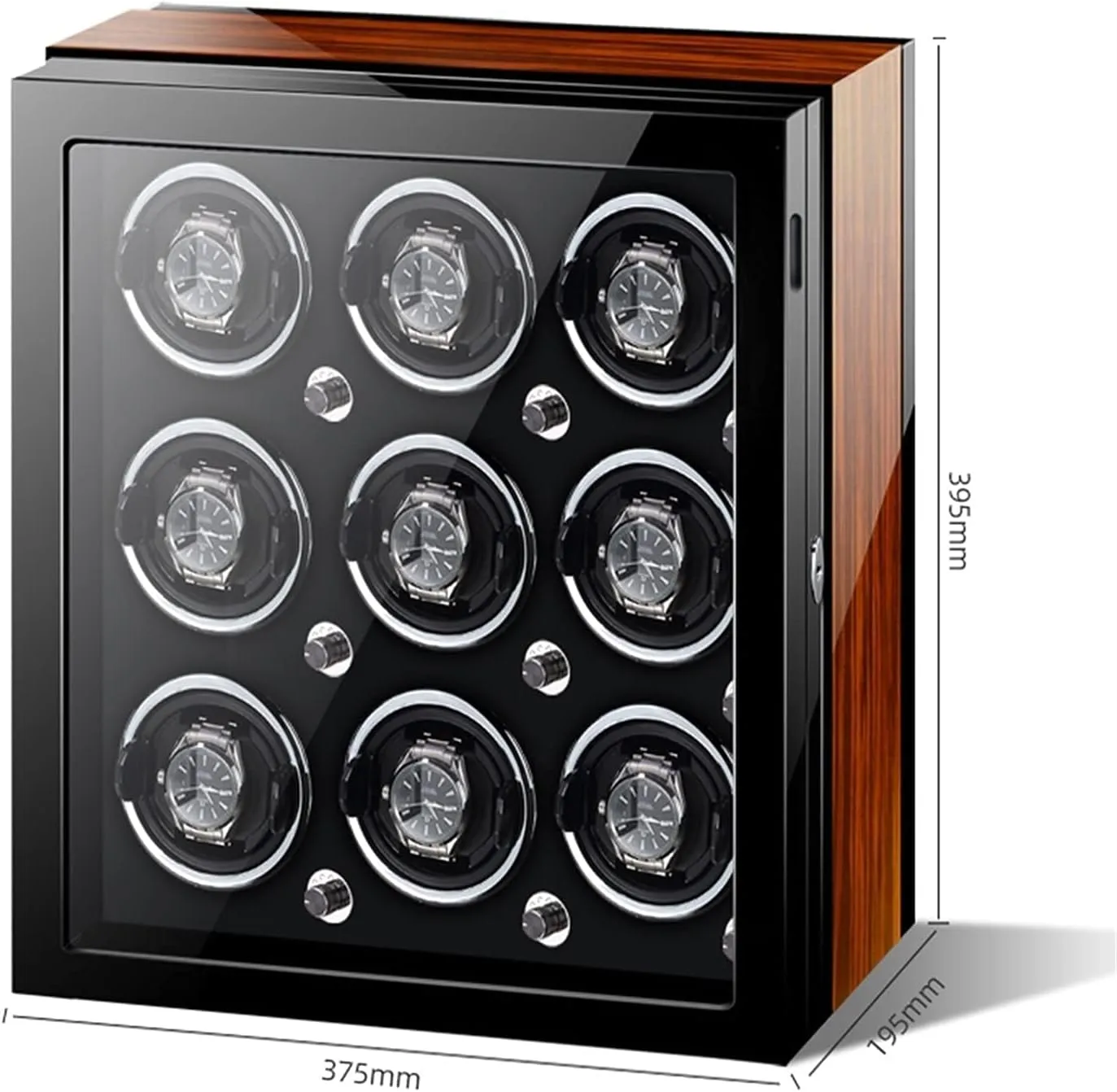Pillows Watch Winder D asthenosphere undeveloped sago frugal prison Watch Winder Watch Display Box Watch Winder for Automatic Watches Watch Box Automatic Winder with LED Light Silent Motor Adjustable Watch 