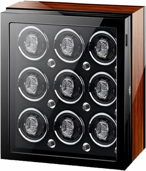 Pillows Watch Winder D asthenosphere undeveloped sago frugal prison Watch Winder Watch Display Box Watch Winder for Automatic Watches Watch Box Automatic Winder with LED Light Silent Motor Adjustable Watch 