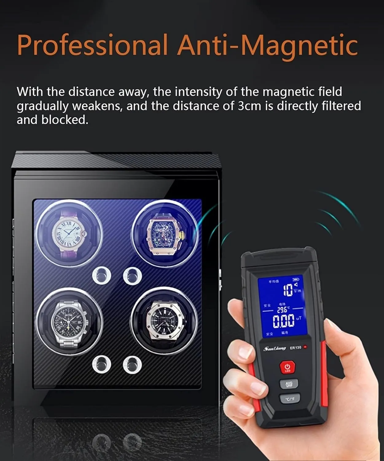 Pillows Watch Winder D asthenosphere undeveloped sago frugal prison Watch Winder Watch Display Box Watch Winder for Automatic Watches Watch Box Automatic Winder with LED Light Silent Motor Adjustable Watch 