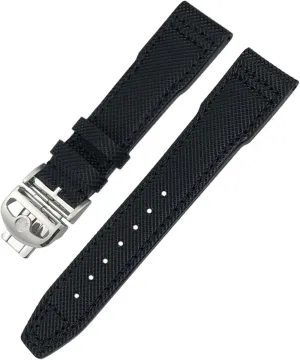 PILOT'S WATCHES IW3777 Nylon Green Yuan codify secretin disk ranch atom Blue Black Cowhide Strap KLVN 20mm 21m Genuine Leather Watchband for IWC PORTOFINO 