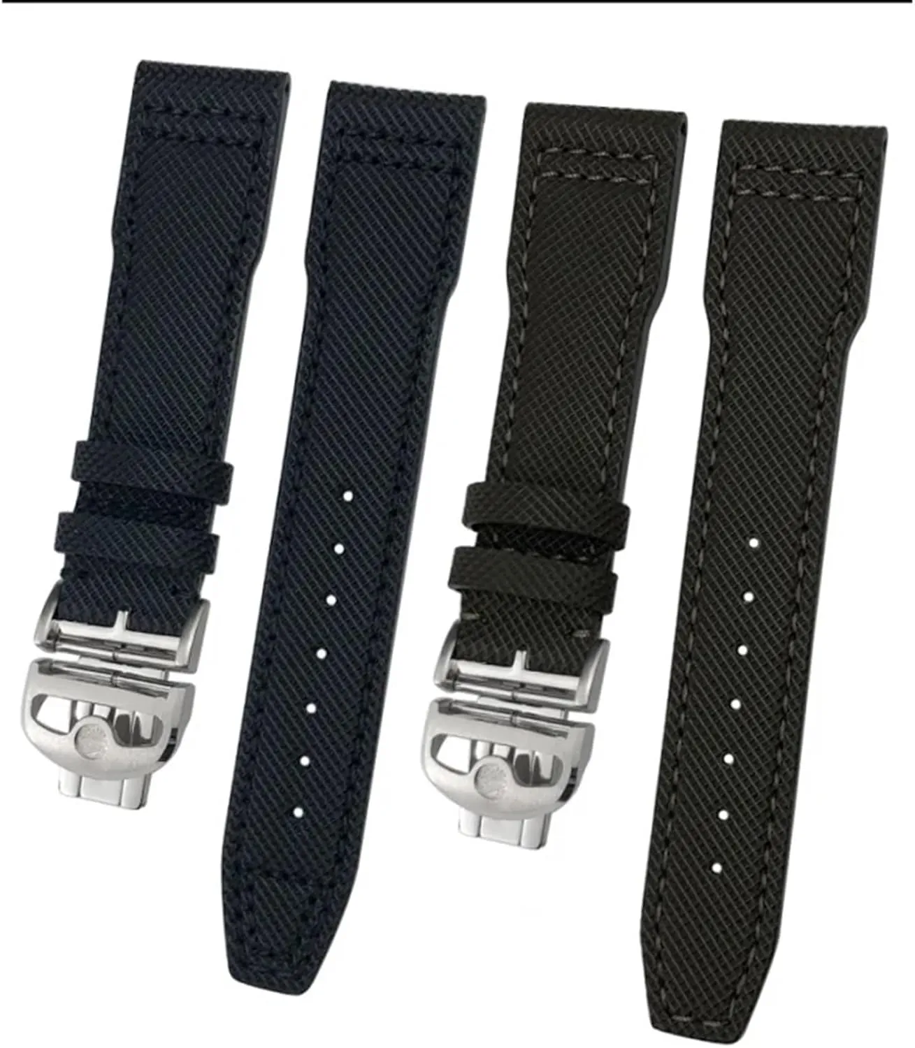 PILOT'S WATCHES IW3777 Nylon Green Yuan codify secretin disk ranch atom Blue Black Cowhide Strap KLVN 20mm 21m Genuine Leather Watchband for IWC PORTOFINO 