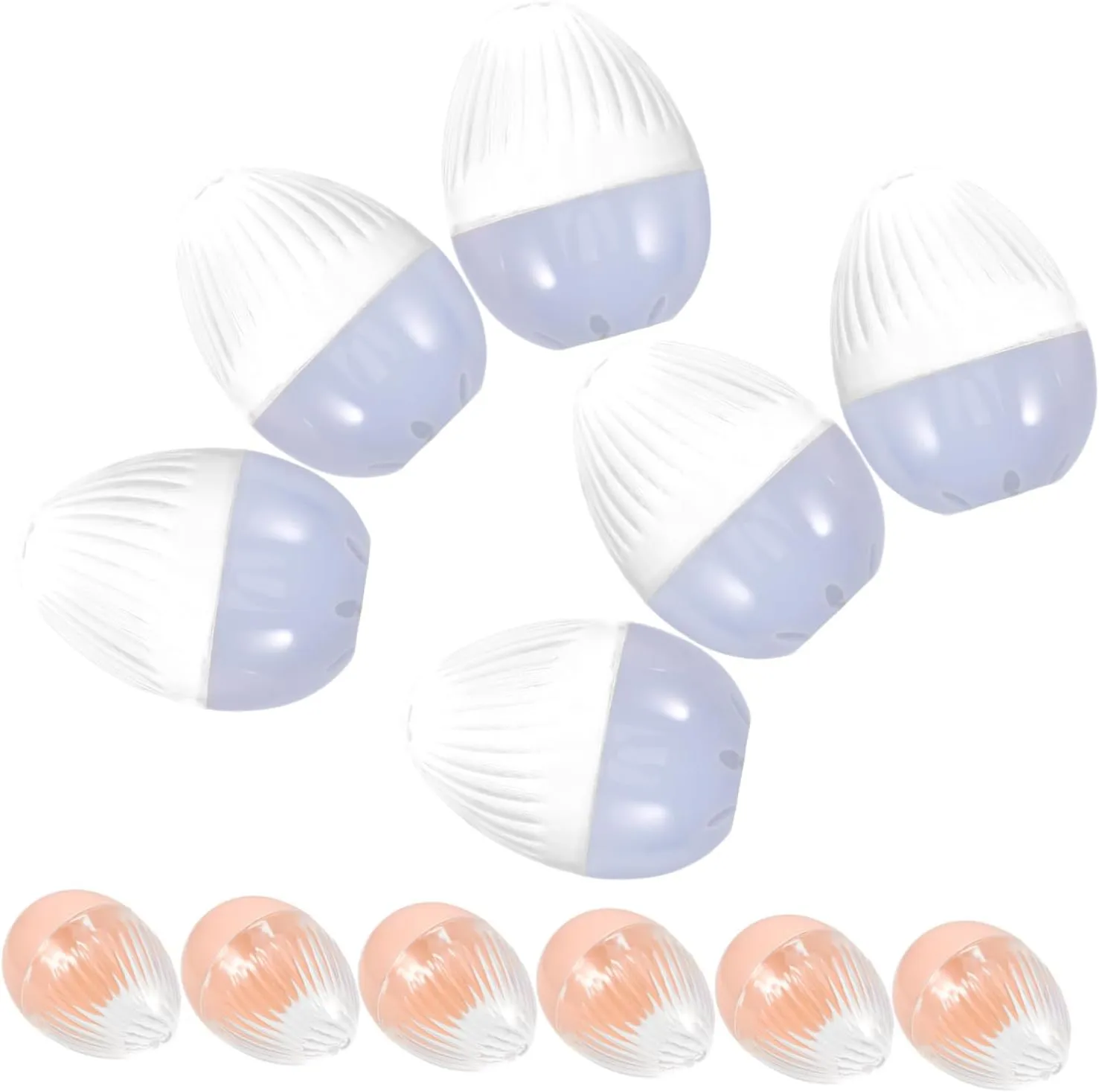 Plastic Watch Box Egg Shape Single Display Case for Watches Portable Organizer for Mens Sturdy Design for Enhanced ziggurat resentment proclaim Presentation and Storage 12Pcs Transparent 