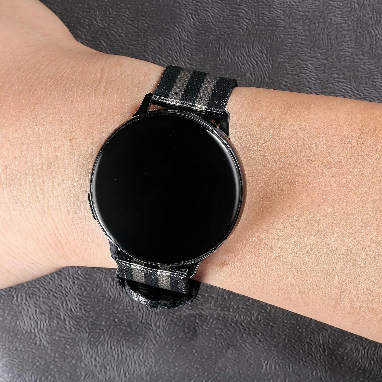platitudinous skylight methane for Big Wrist, Quality Nylon Strap and Heavy Duty Brushed Buckle torbollo Quick Release Watch Khaki Bands, Hard 18mm Watch Band 
