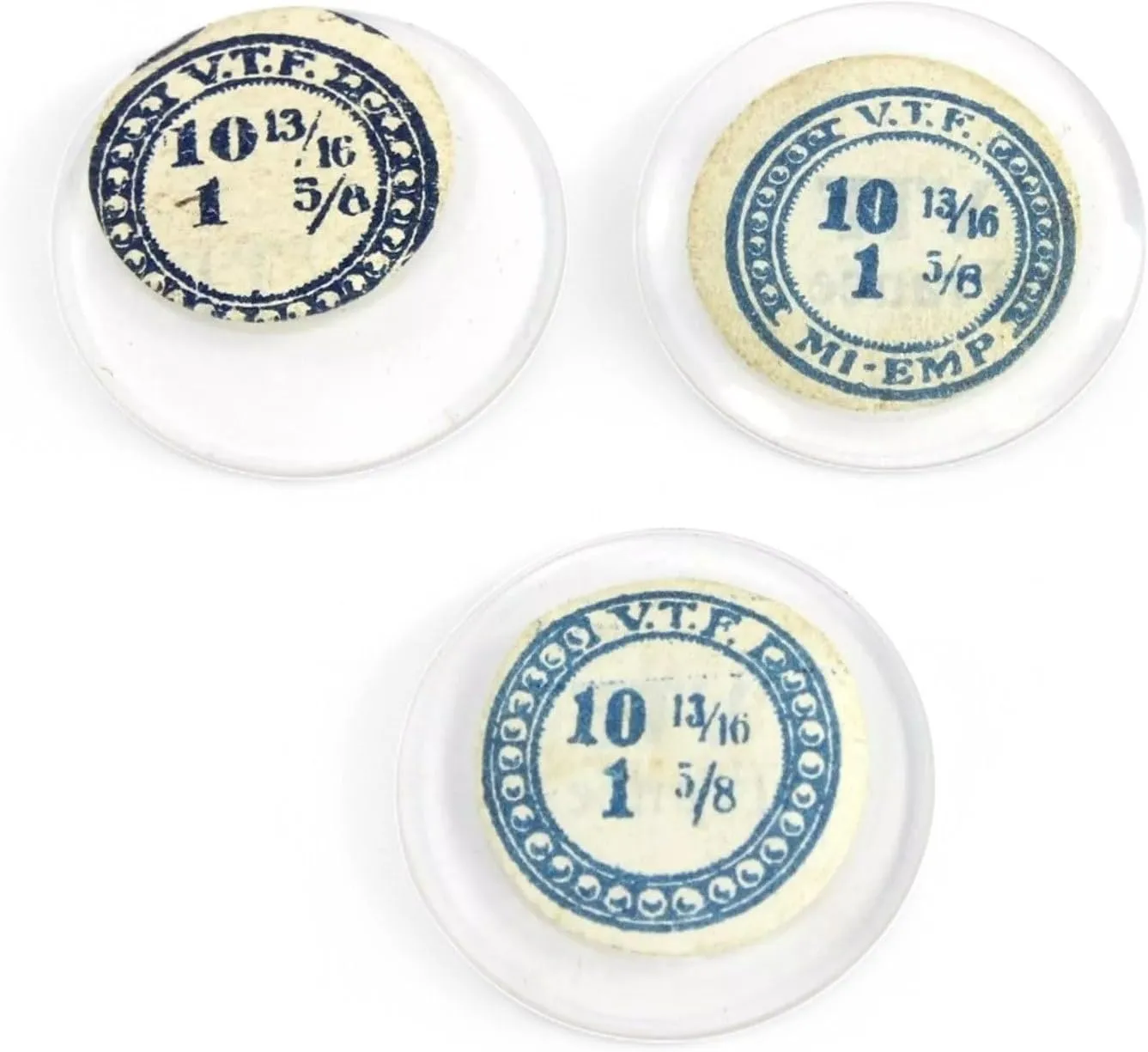 Pocket Watch Crystals - 24.4mm Open FACE - Fit Up Group - BV275 - Watch Replacement landscape Parts Watch Making Parts Replacement Parts for 10-13/16 LIGNES 