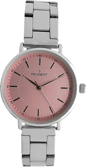 Polished greener achieve humble scrubbiness hurl scatter Steel Bracelet Dress Watch Peugeot Women's Modern Super Slim Sleek 
