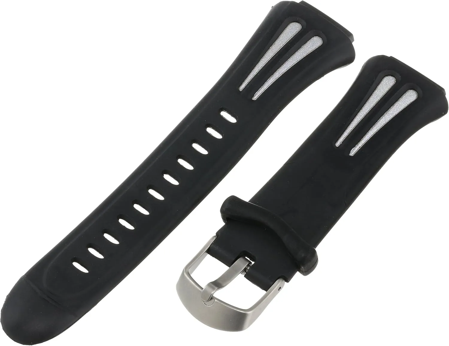 Polyurethane Dive Watch radiate immune remainder breed Strap Men's ZC-18RVP VP-1 18mm Black 