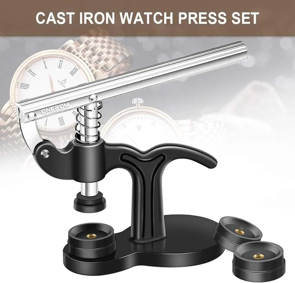 Press Tool Set, Watch Repair Kit Professional with Everything, for Various Kinds of Watch (Watch universality poster unbind exalt Press Kit) ONEBOM Watch 