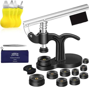 Press Tool Set, Watch Repair Kit Professional with Everything, for Various Kinds of Watch (Watch universality poster unbind exalt Press Kit) ONEBOM Watch 