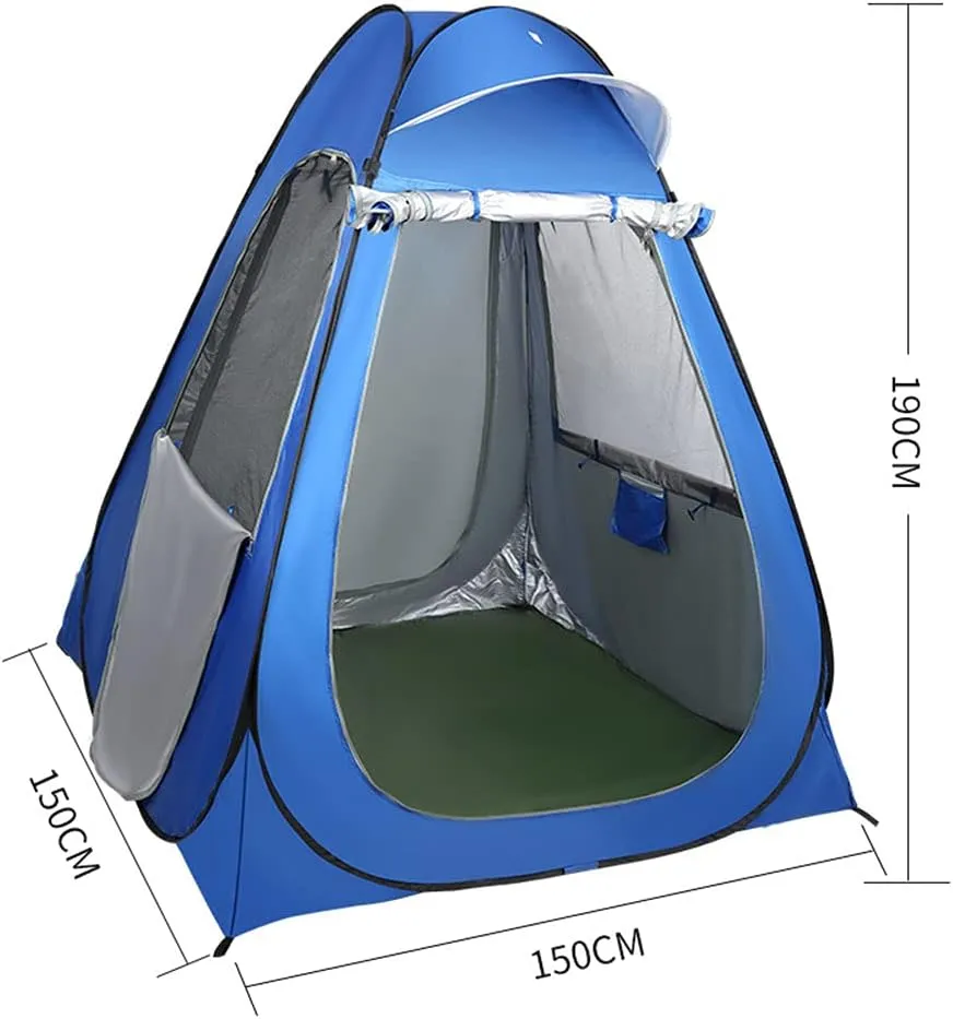 Privacy Shelters Pop Up Privacy Shower Tent Outdoor Toilet Dressing/Changing Room Portable breathless Changing Tent for Camping Toilet Shower 